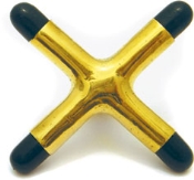 Brass cross head rest